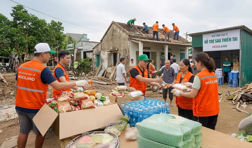 Hỗ trợ sau thiên tai
